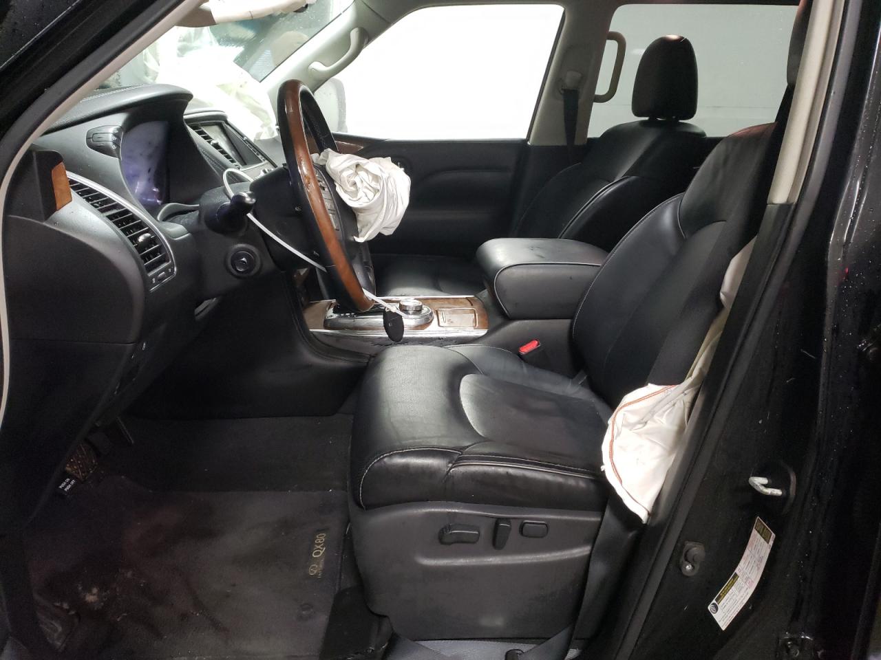 2019 Infiniti QX80 VIN JN8AZ2NE5K9233952 Copart auction photo, front end damage thumbnail 7