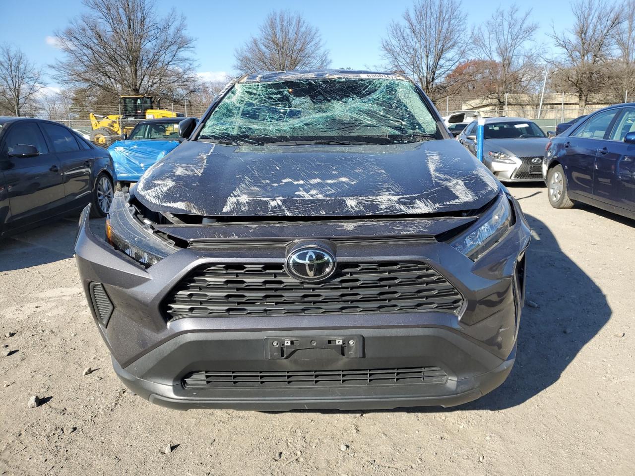 2022 Toyota RAV 4 VIN 2T3F1RFV5NW281374 Copart auction photo, all over damage thumbnail 5