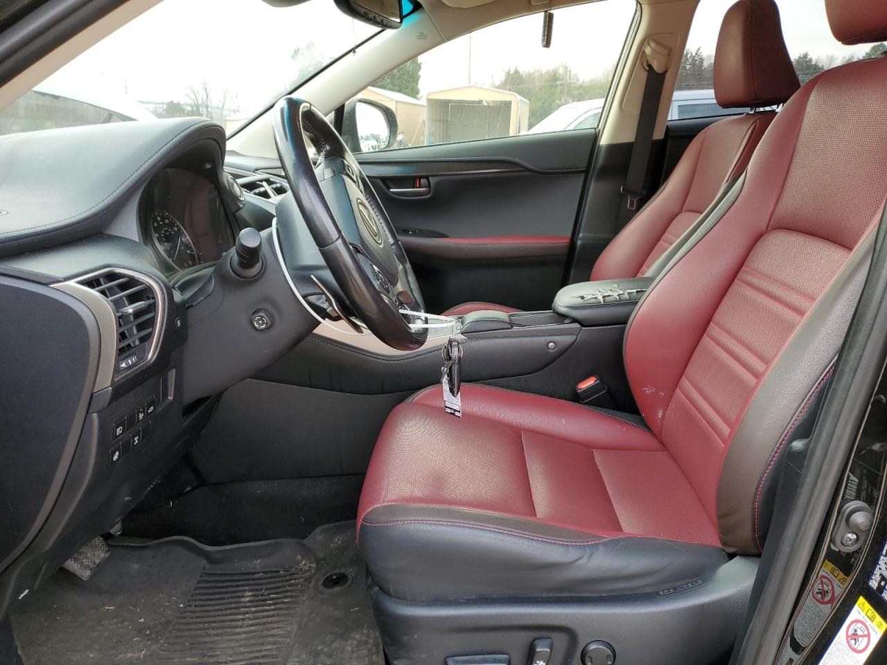 2019 Lexus NX VIN JTJBARBZXK2216707 Copart auction photo, front end / side damage thumbnail 7