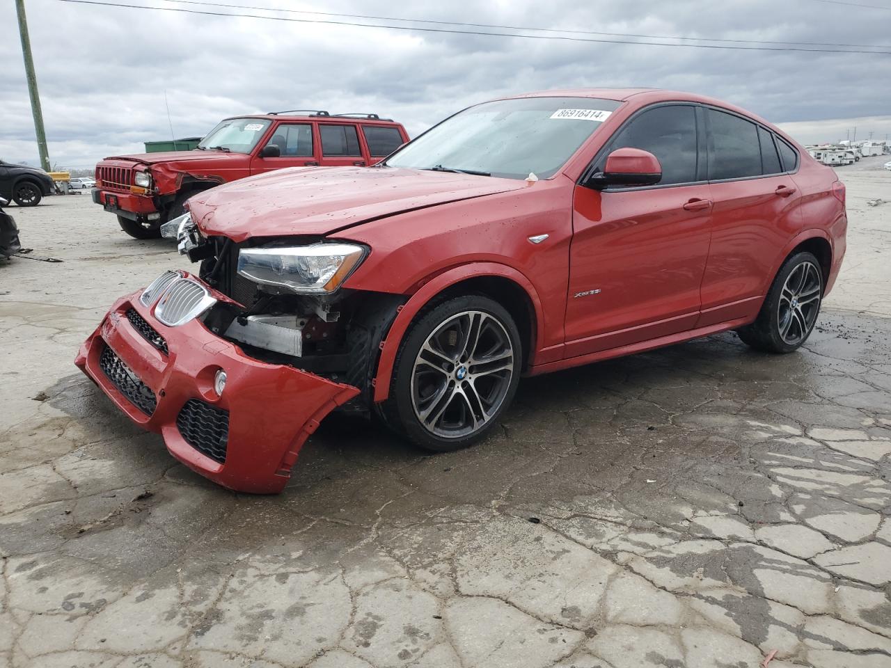 2016 BMW X4 VIN 5UXXW5C52G0N91748