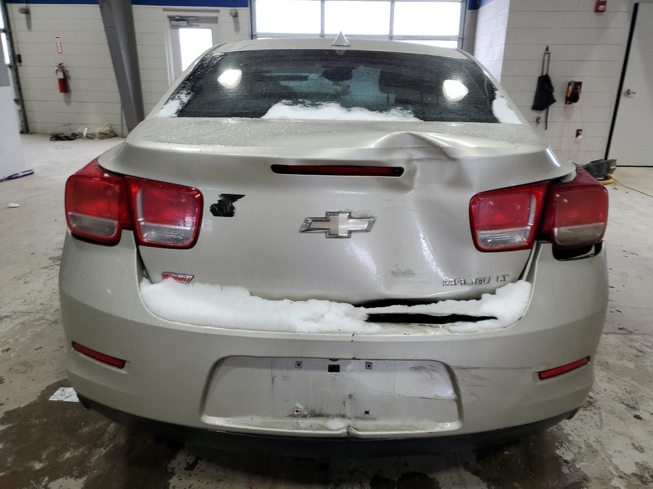 2014 Chevrolet Malibu VIN 1G11G5SX7EF213242 Copart auction photo, rear end damage thumbnail 6