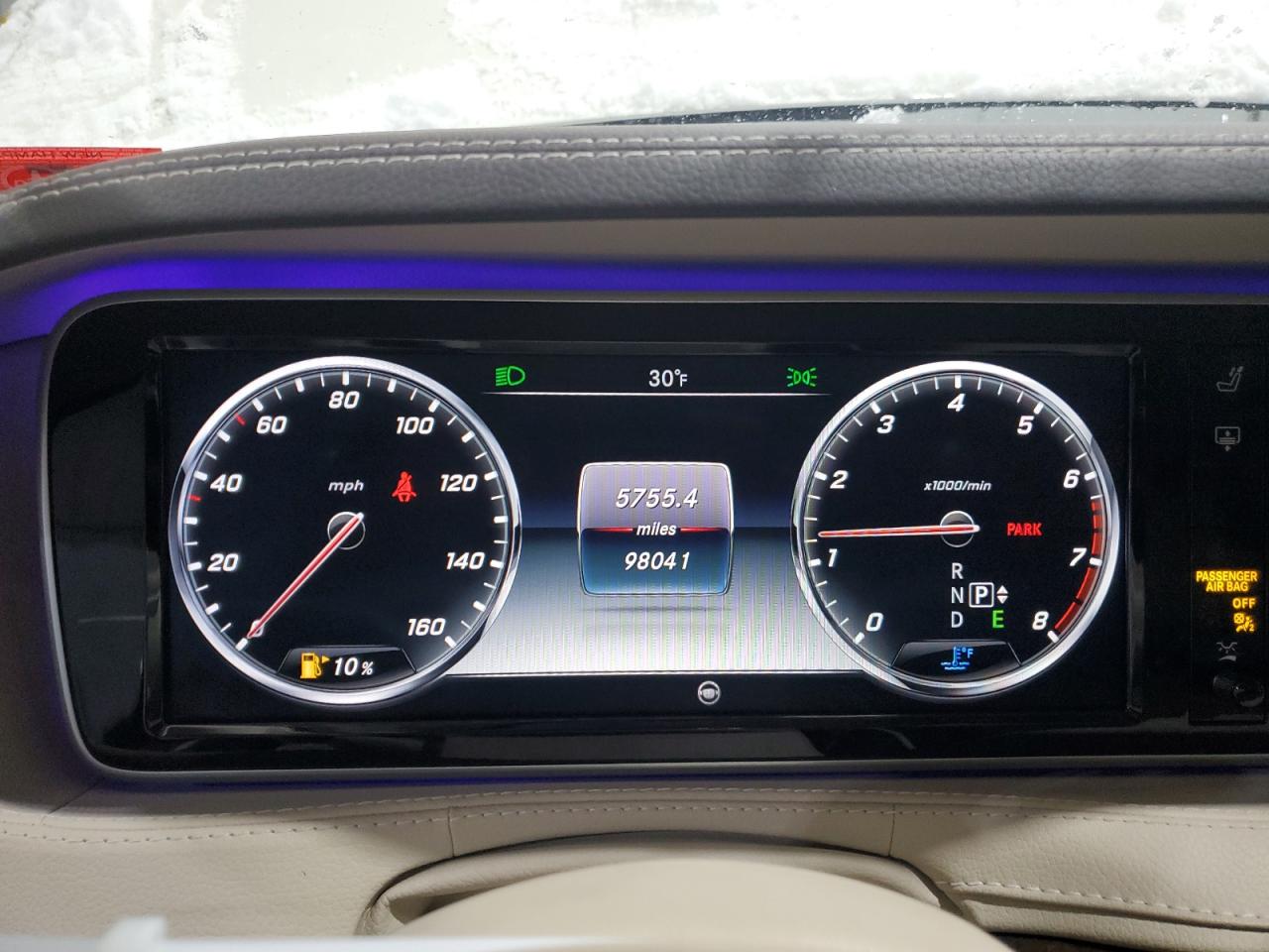 2015 Mercedes-Benz S-klasse VIN WDDUG8FB6FA157643 Copart auction photo, front end / side damage thumbnail 9
