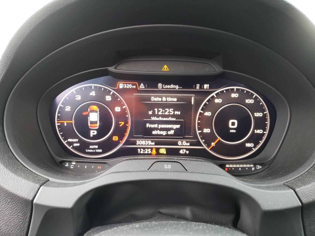 2018 Audi A3 VIN WAUJ8GFF4J1028412 Copart auction photo, side / rear end damage thumbnail 9