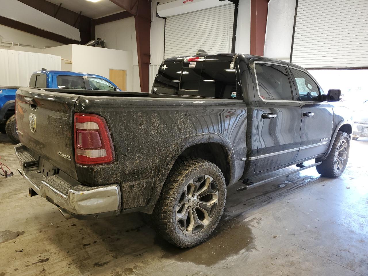 2019 RAM 1500 VIN 1C6SRFHT1KN670427 Copart auction photo, all over damage thumbnail 3