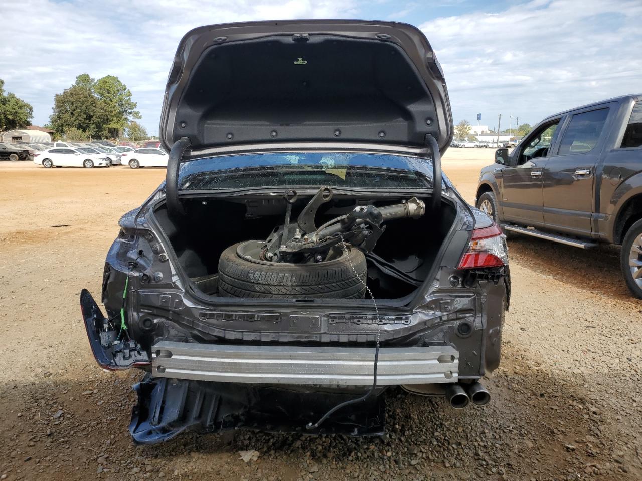 2021 Toyota Camry VIN 4T1G11AKXMU568204 Copart auction photo, all over damage thumbnail 6