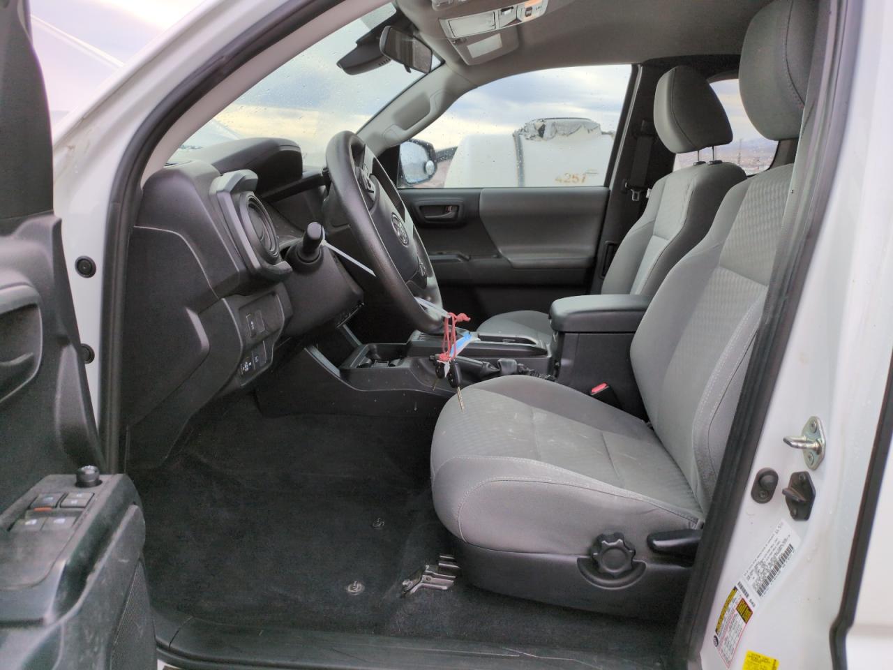 2020 Toyota Tacoma VIN 3TYSZ5AN7LT000296 Copart auction photo, rear end / side damage thumbnail 7