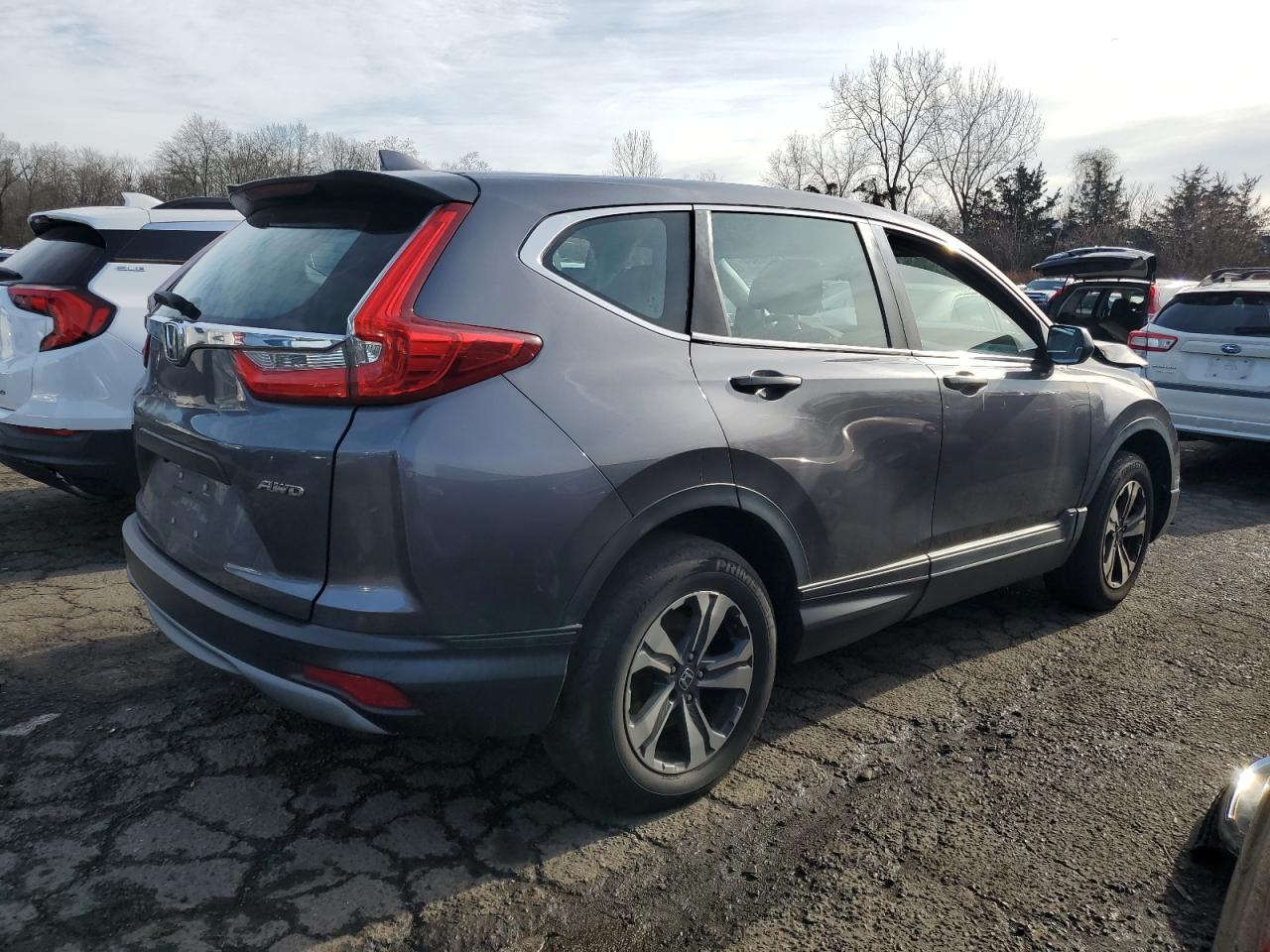 2018 Honda CR-V VIN 2HKRW6H35JH201159 Copart auction photo, front end damage thumbnail 3