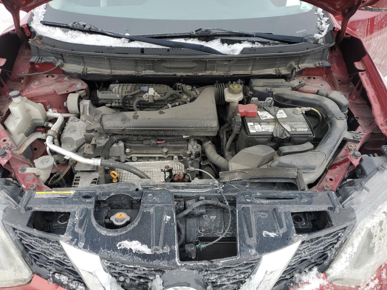 2016 Nissan Rogue VIN KNMAT2MV0GP668847 Copart auction photo, rear end / undercarriage damage thumbnail 14