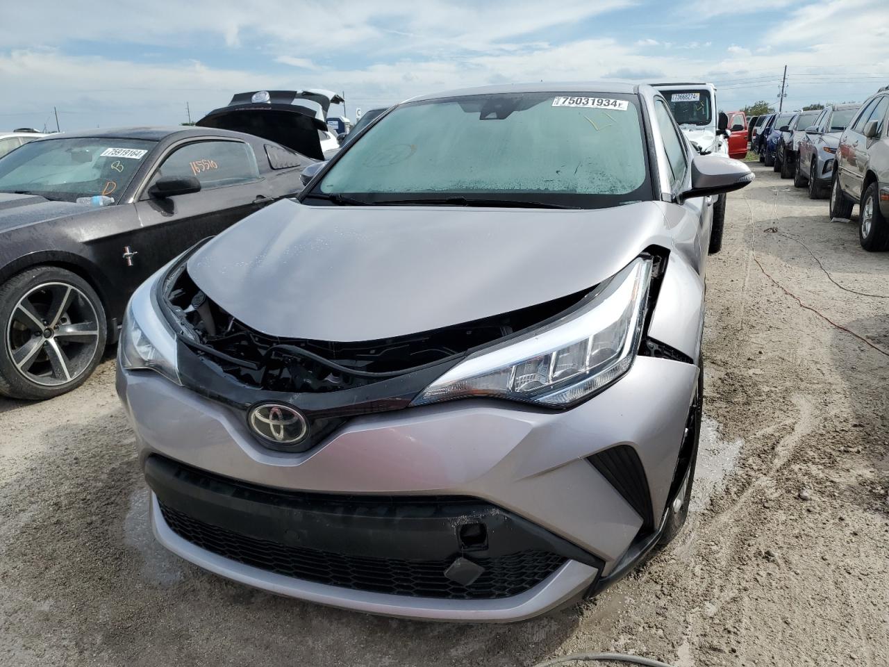 2020 Toyota C-HR VIN JTNKHMBX2L1093343 Copart auction photo, water/flood damage thumbnail 5