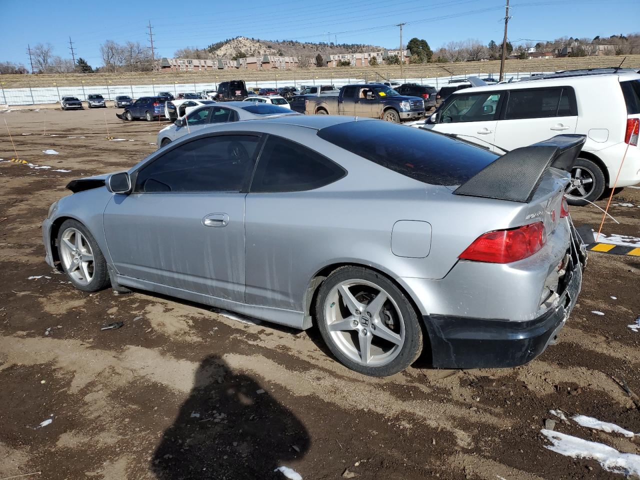 2005 Acura RSX VIN JH4DC53045S016438 Copart auction photo, front end / rear end damage thumbnail 2