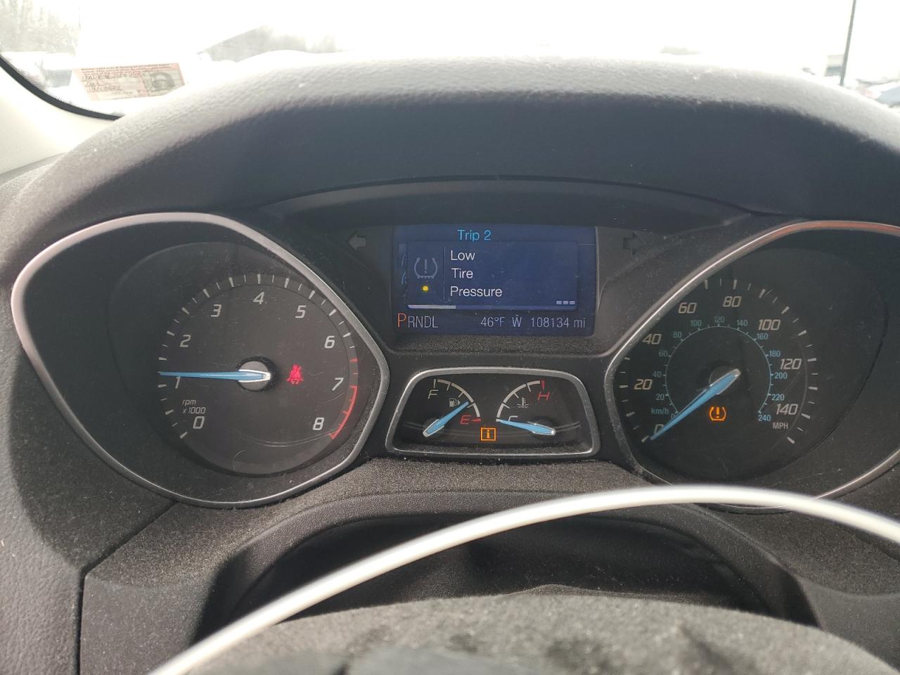 2013 Ford Focus VIN 1FADP3F23DL218063 Copart auction photo, front end damage thumbnail 9