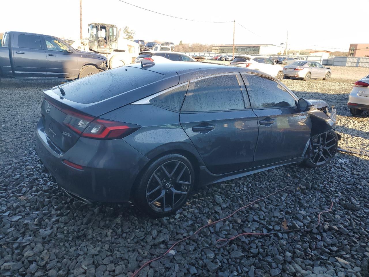 2022 Honda Civic VIN 19XFL1H87NE008564 Copart auction photo, front end damage thumbnail 3