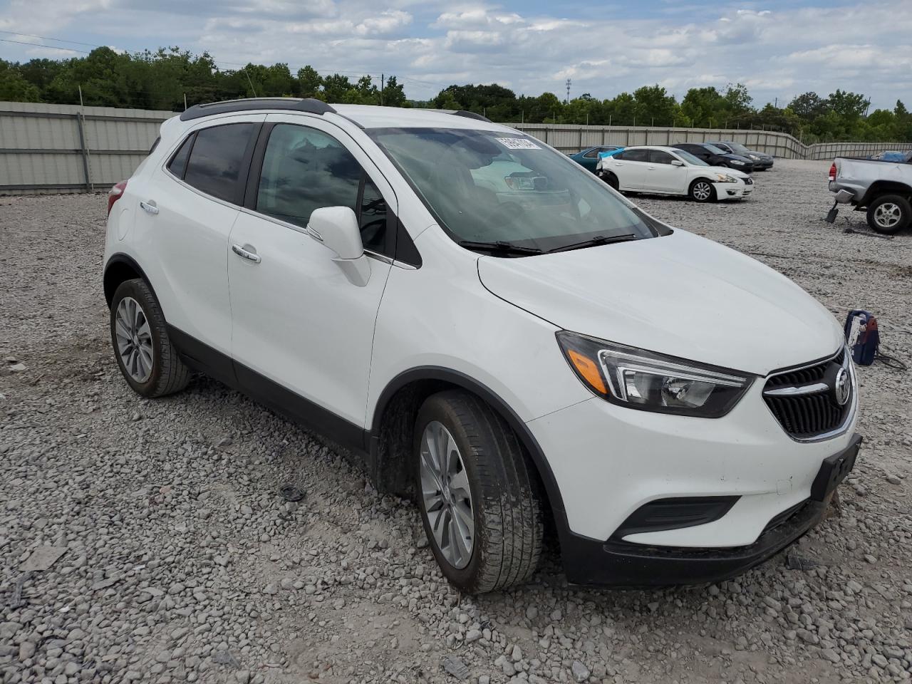 2019 Buick Encore VIN KL4CJASB9KB711423 Copart auction photo, water/flood / front end damage thumbnail 4