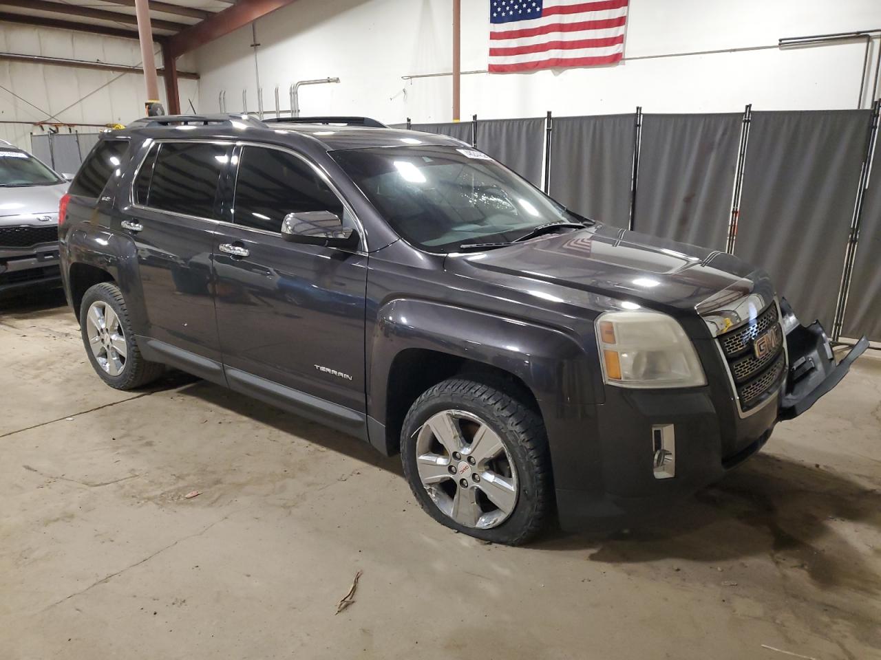 2015 GMC Terrain VIN 2GKFLYE33F6251991 Copart auction photo, front end / side damage thumbnail 4