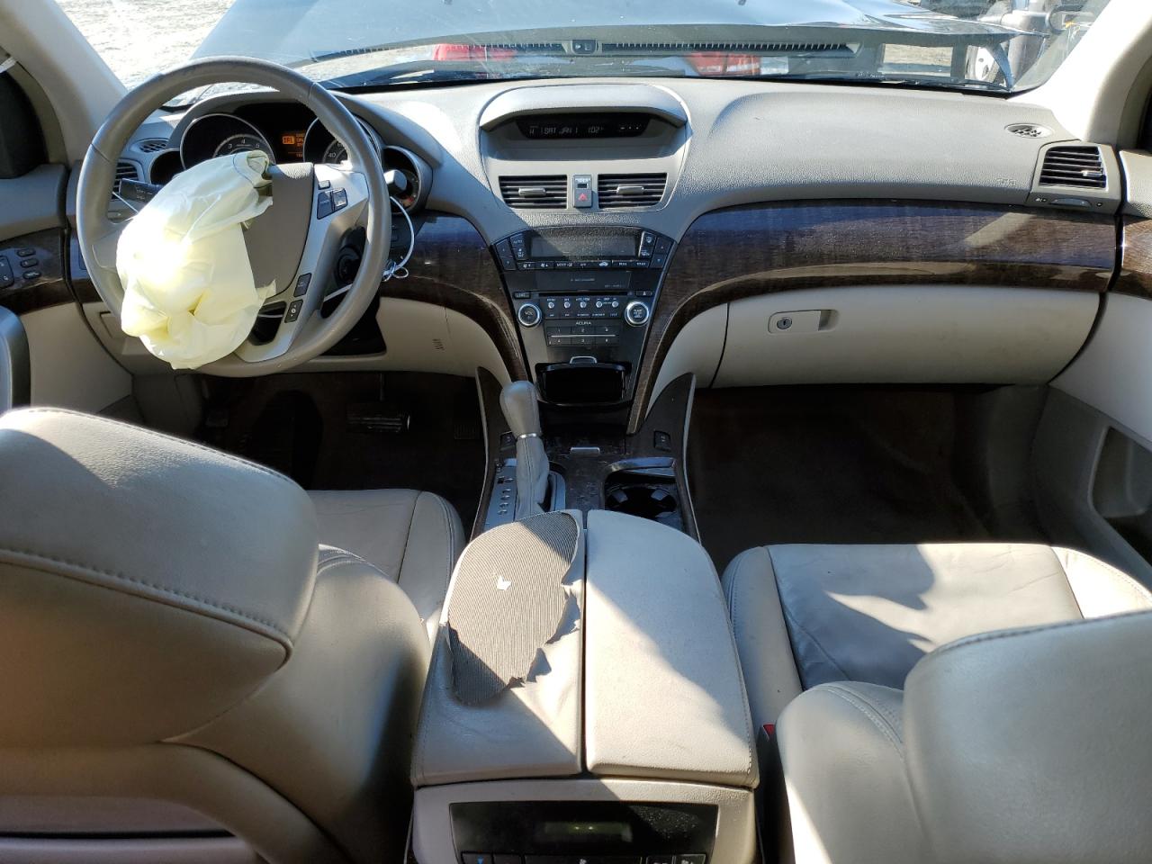 2012 Acura MDX VIN 2HNYD2H27CH535281 Copart auction photo, front end damage thumbnail 8