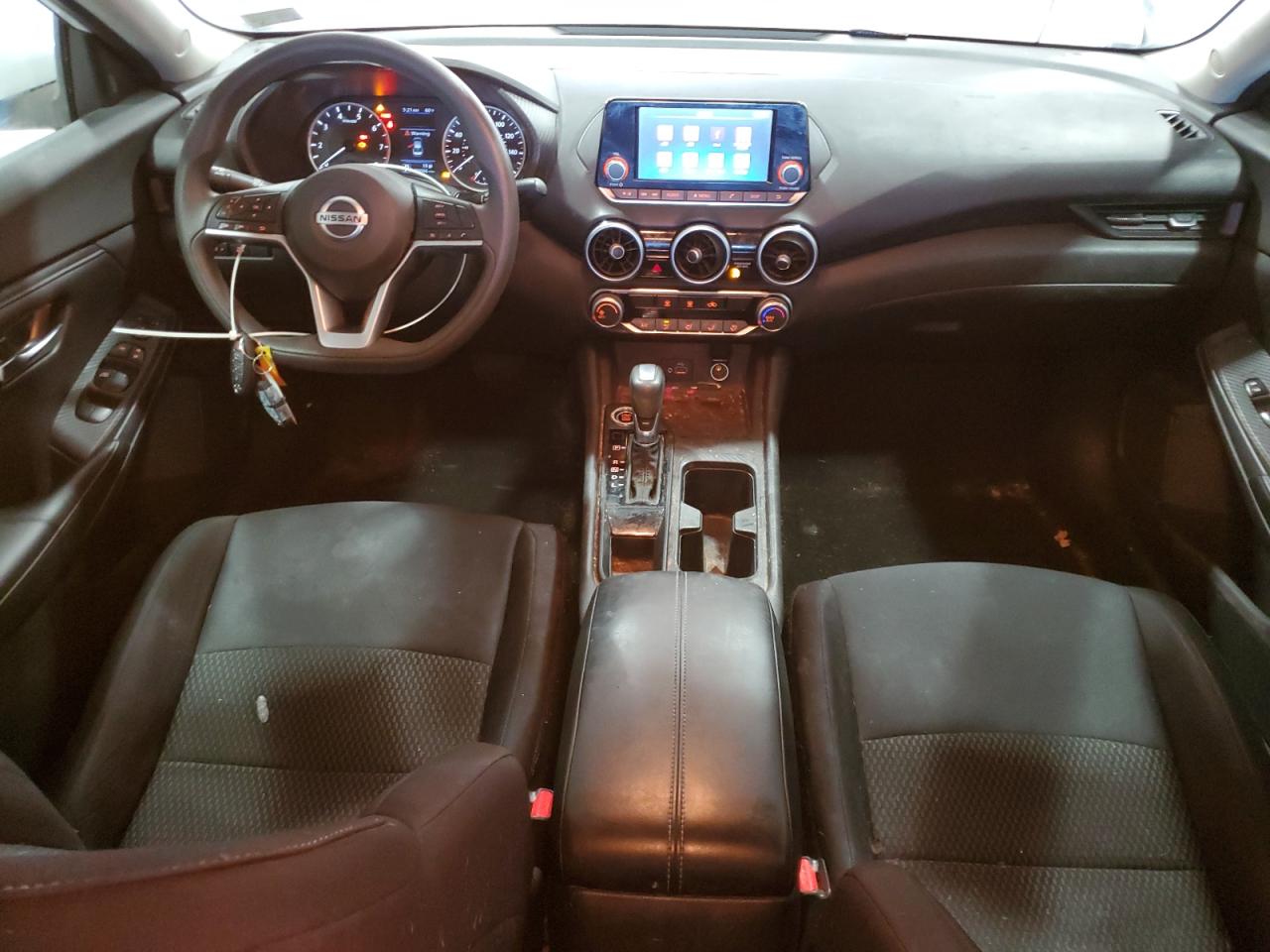 2021 Nissan Sentra VIN 3N1AB8BVXMY298402 Copart auction photo, front end damage thumbnail 8