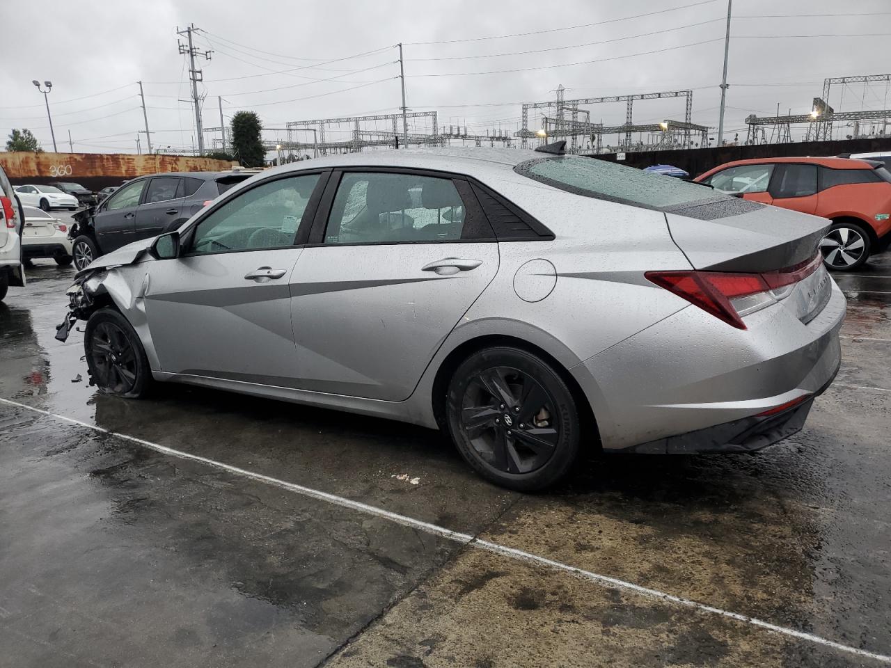 2021 Hyundai Elantra VIN 5NPLM4AG1MH036390 Copart auction photo, front end damage thumbnail 2