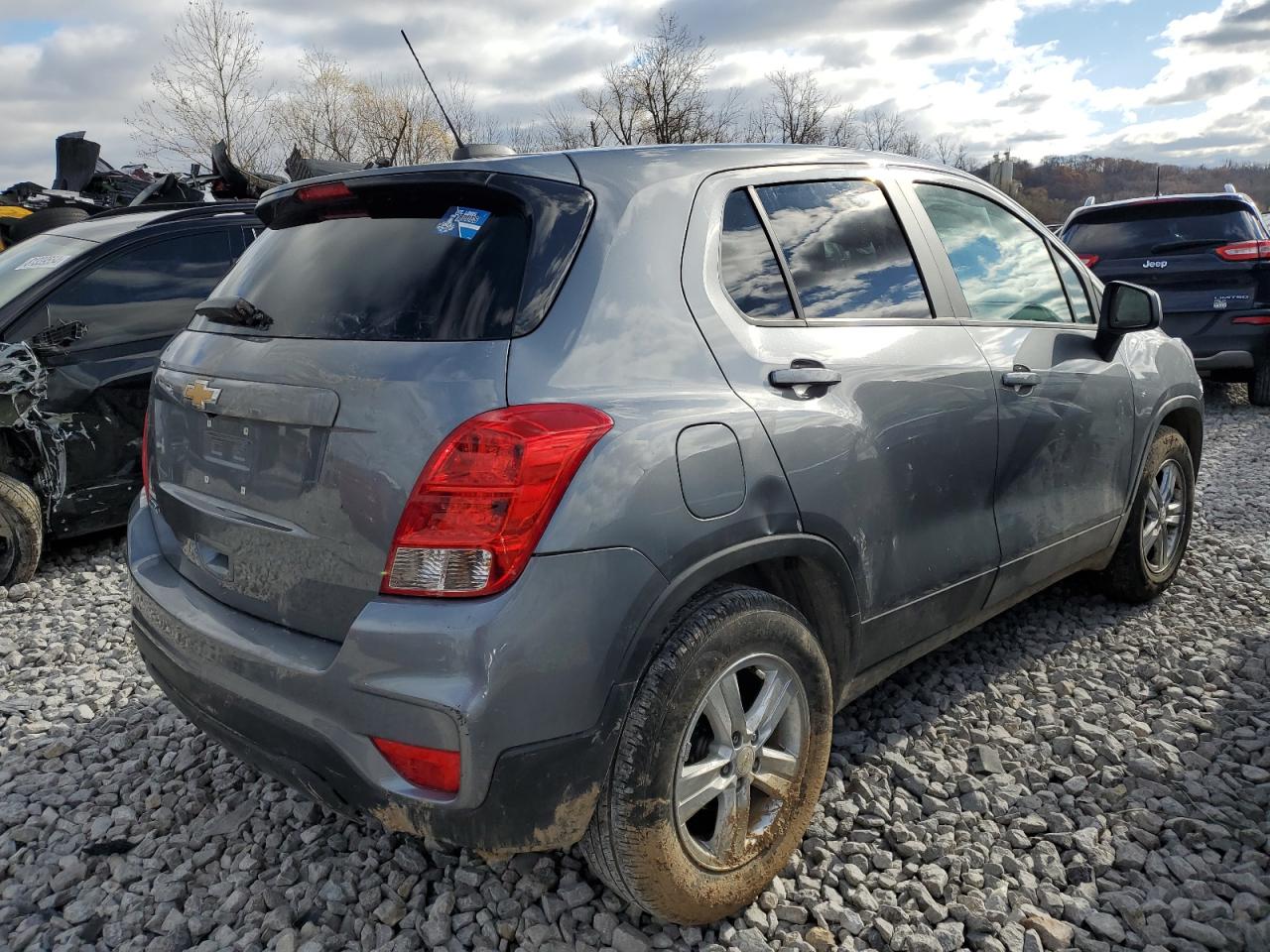 2020 Chevrolet Trax VIN 3GNCJKSB8LL213281 Copart auction photo, water/flood damage thumbnail 3