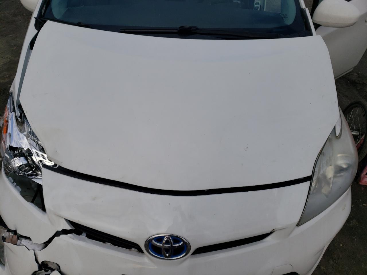 2012 Toyota Prius VIN JTDKN3DU3C1508390 Copart auction photo, front end / minor dent/scratches damage thumbnail 11