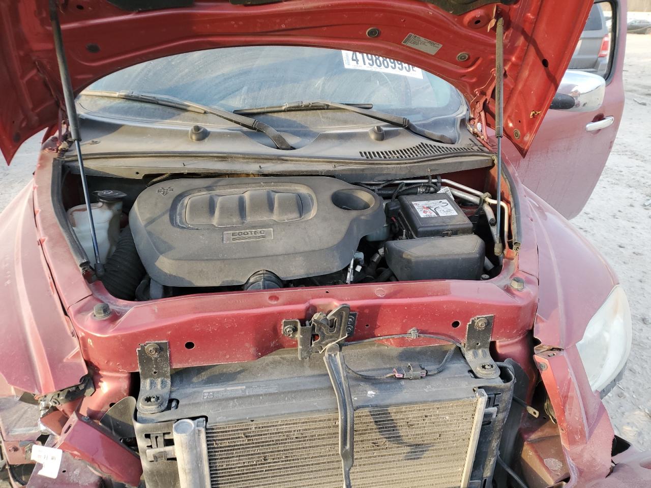 2011 Chevrolet HHR VIN 3GNBACFU8BS553256 Copart auction photo, front end damage thumbnail 11