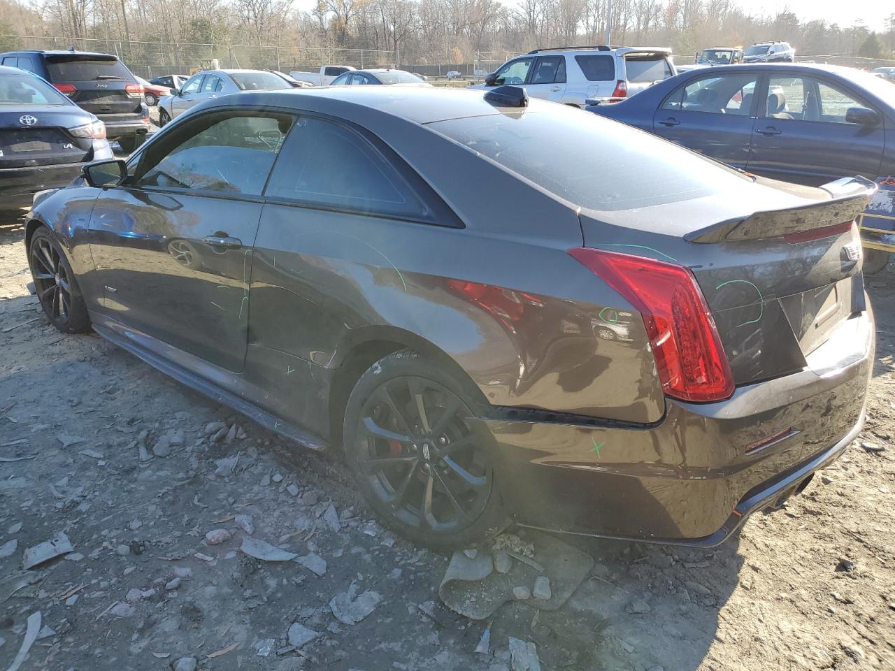 2019 Cadillac ATS VIN 1G6AL1RY0K0128223 Copart auction photo, rear end / vandalism damage thumbnail 2