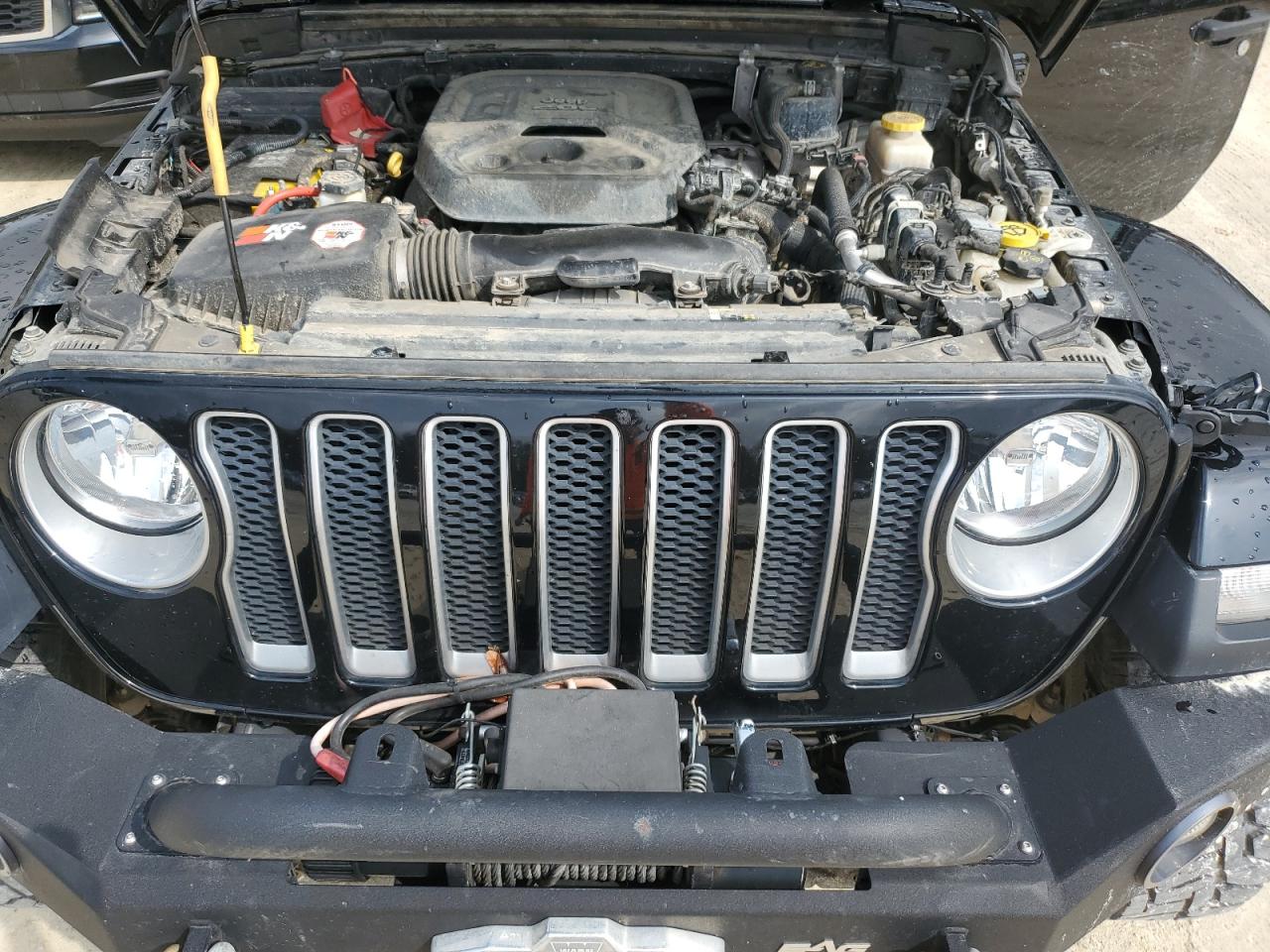 2019 Jeep Wrangler VIN 1C4HJXEN9KW535891 Copart auction photo, mechanical damage thumbnail 11