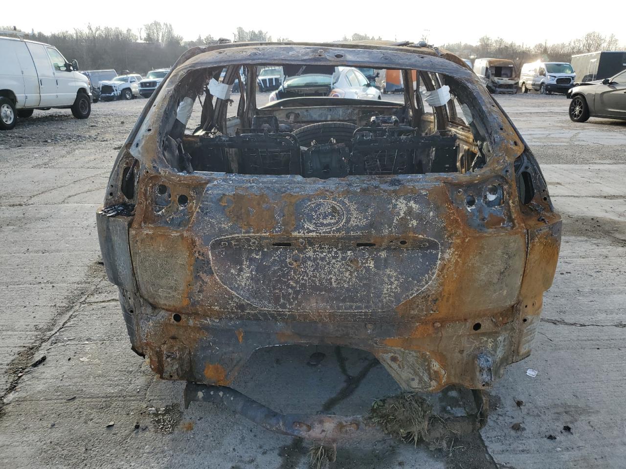 2007 Lexus RX VIN 2T2HK31U67C003318 Copart auction photo, burn damage thumbnail 6