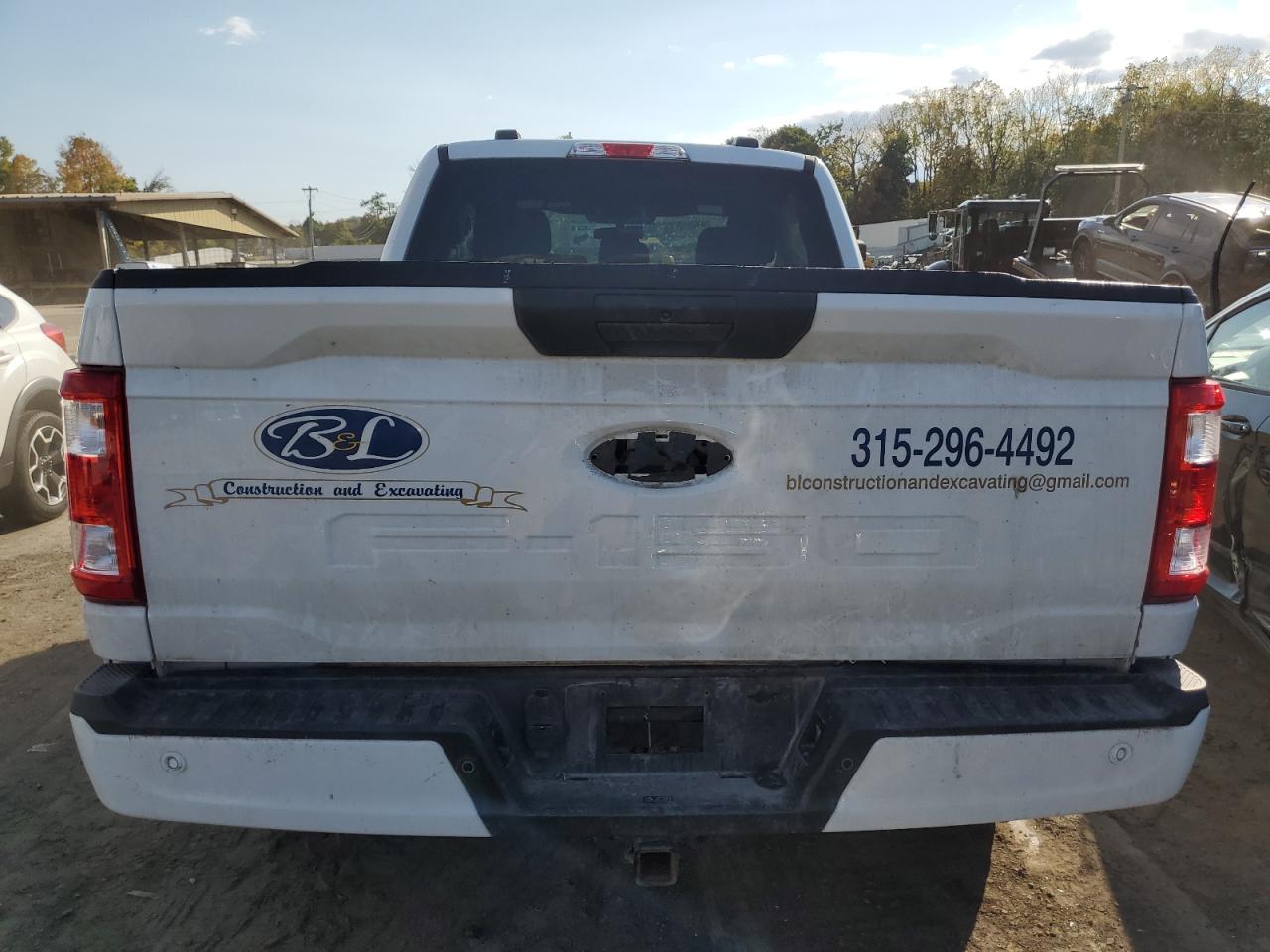 2021 Ford F-150 VIN 1FTEX1EB1MFA47302 Copart auction photo, side / front end damage thumbnail 6