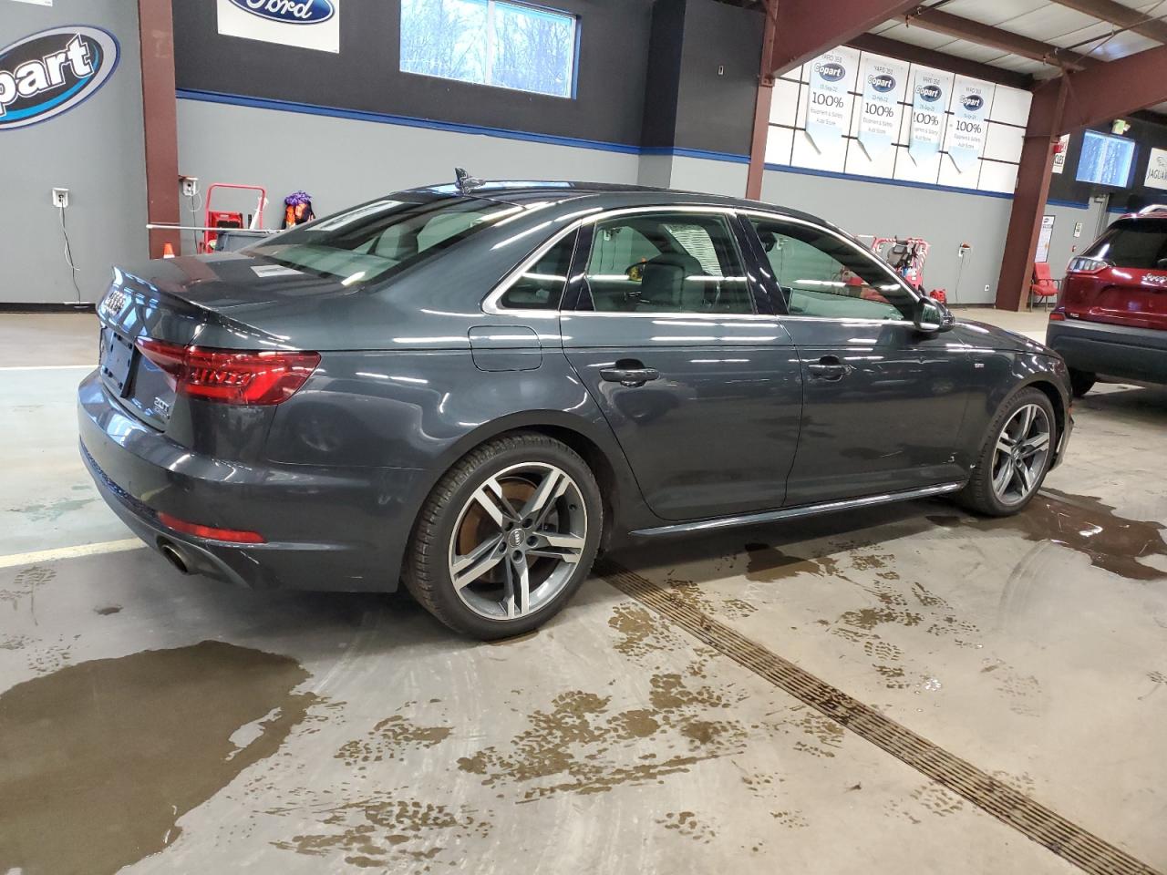 2018 Audi A4 VIN WAUENAF44JA056748 Copart auction photo, all over damage thumbnail 3