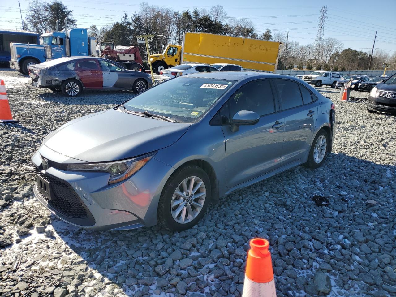 2020 Toyota Corolla VIN JTDHPRAE9LJ067160
