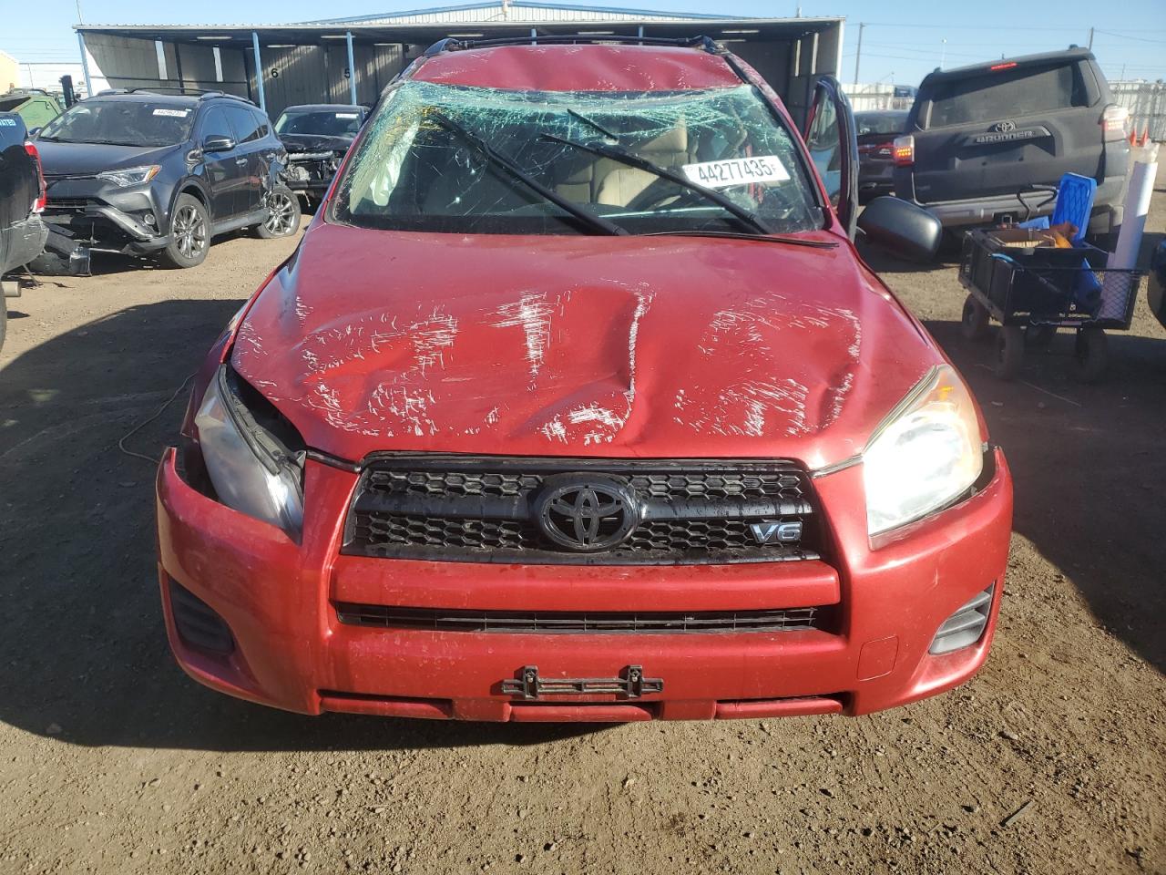2012 Toyota RAV 4 VIN 2T3BK4DV3CW068132 Copart auction photo, all over damage thumbnail 5