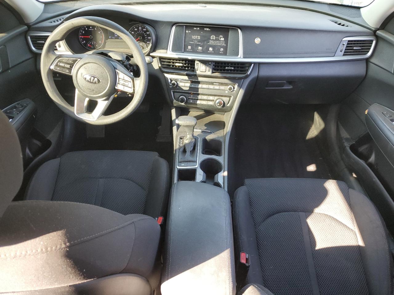 2019 KIA Optima VIN 5XXGT4L34KG350672 Copart auction photo, front end / stripped damage thumbnail 8