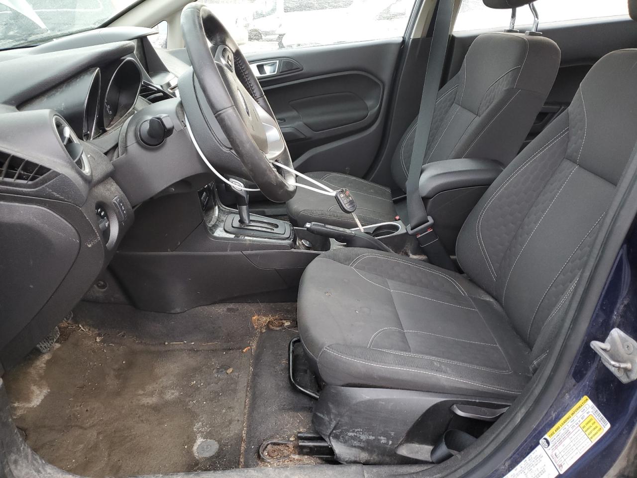2016 Ford Fiesta VIN 3FADP4EJXGM141998 Copart auction photo, front end damage thumbnail 7