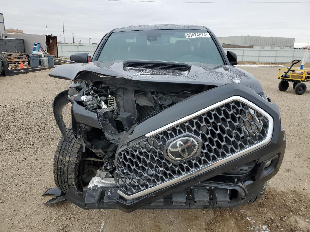 2019 Toyota Tacoma VIN 3TMDZ5BN8KM061089 Copart auction photo, all over / frame damage damage thumbnail 5