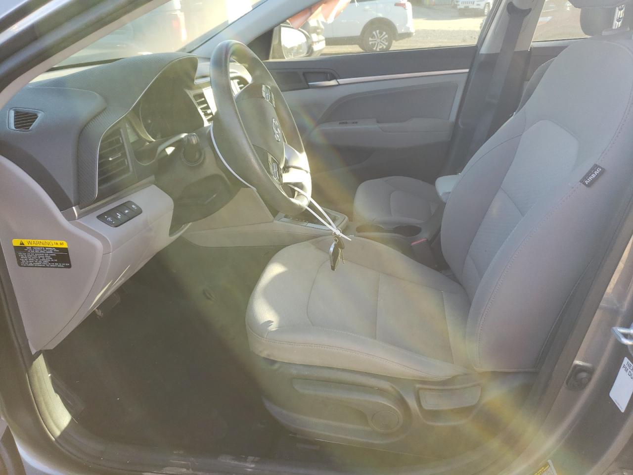 2019 Hyundai Elantra VIN 5NPD84LF8KH427515 Copart auction photo, side / front end damage thumbnail 7