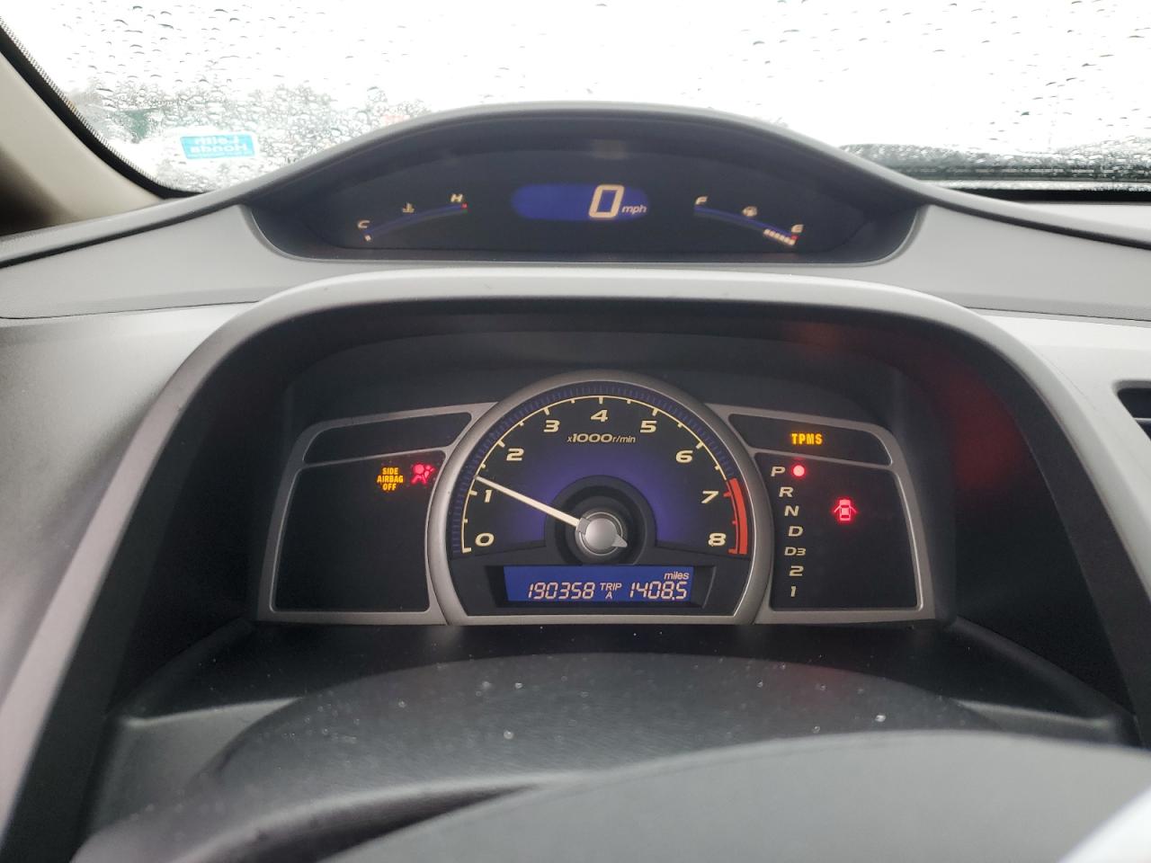 2010 Honda Civic VIN 19XFA1F87AE050722 Copart auction photo, all over damage thumbnail 9