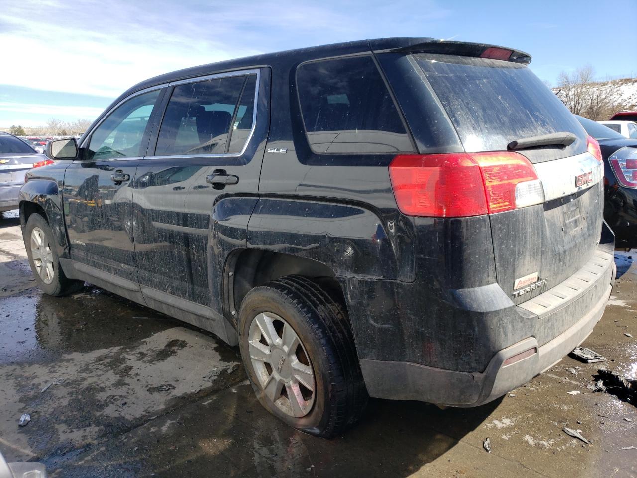 2011 GMC Terrain VIN 2CTFLREC2B6251254 Copart auction photo, rear end / hail damage thumbnail 2