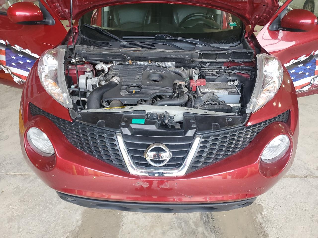 2014 Nissan Juke VIN JN8AF5MV3ET482320 Copart auction photo, side damage thumbnail 12