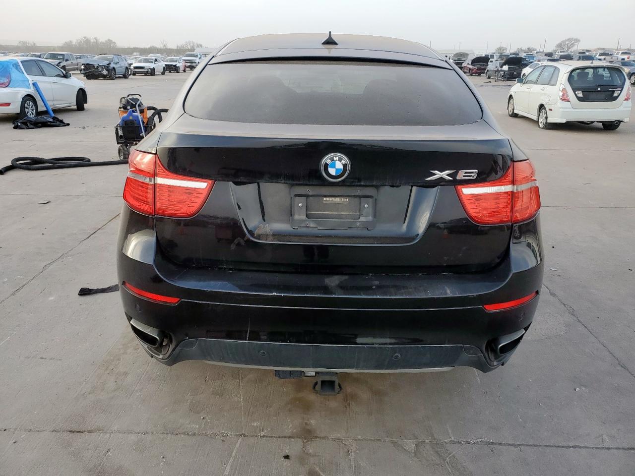 2009 BMW X6 VIN 5UXFG83599LZ93911 Copart auction photo, rear end damage thumbnail 6