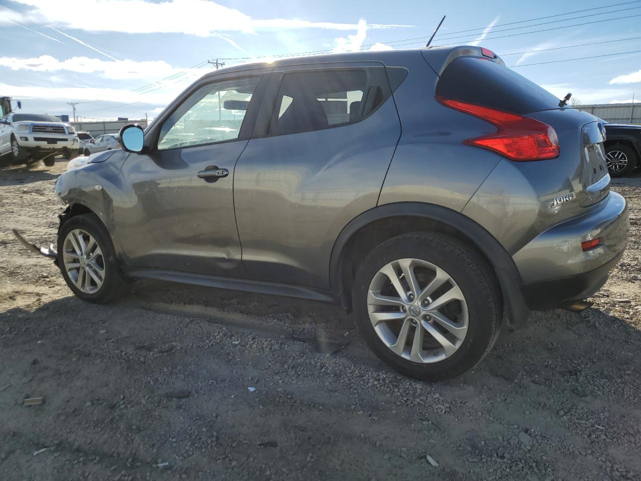 2014 Nissan Juke VIN JN8AF5MR1ET353950 Copart auction photo, front end / minor dent/scratches damage thumbnail 2