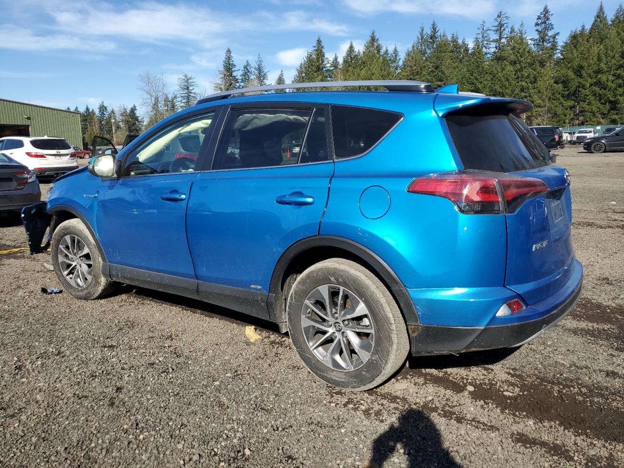 2018 Toyota RAV 4 VIN JTMRJREV6JD223599 Copart auction photo, front end / side damage thumbnail 2