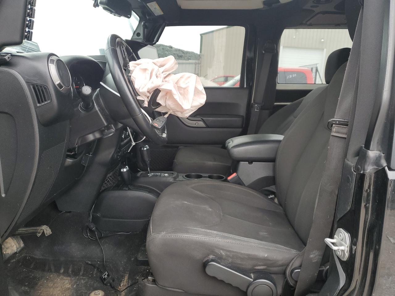 2017 Jeep Wrangler VIN 1C4AJWAG6HL606591 Copart auction photo, front end damage thumbnail 7