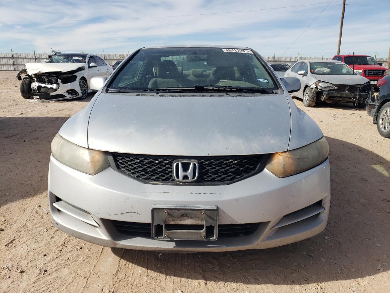 2009 Honda Civic VIN 2HGFG12659H533386 Copart auction photo, side damage thumbnail 5