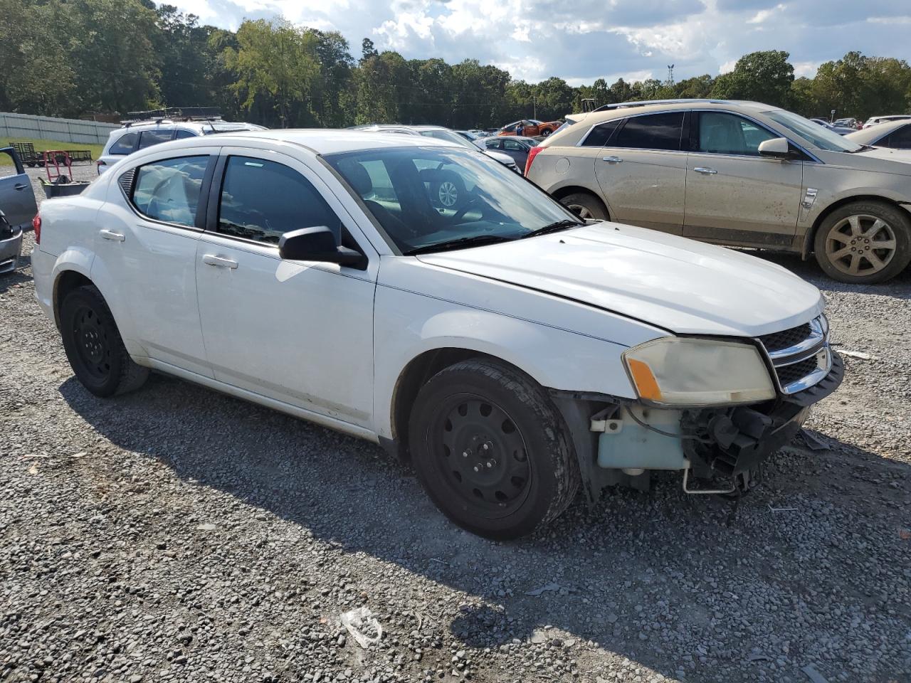 2013 Dodge Avenger VIN 1C3CDZAG5DN749844 Copart auction photo, front end damage thumbnail 4