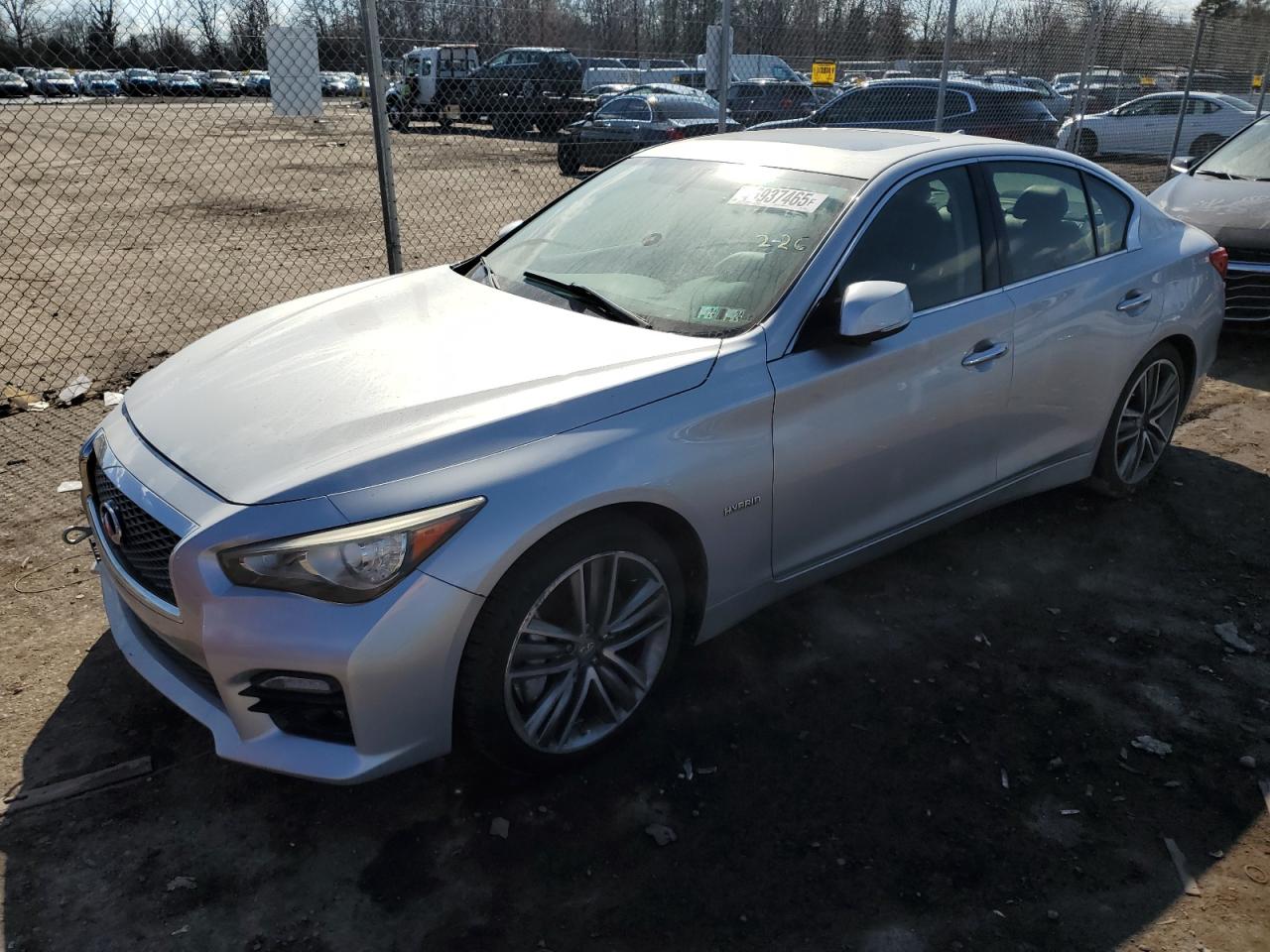 2014 Infiniti Q50 VIN JN1AV7AR6EM700832