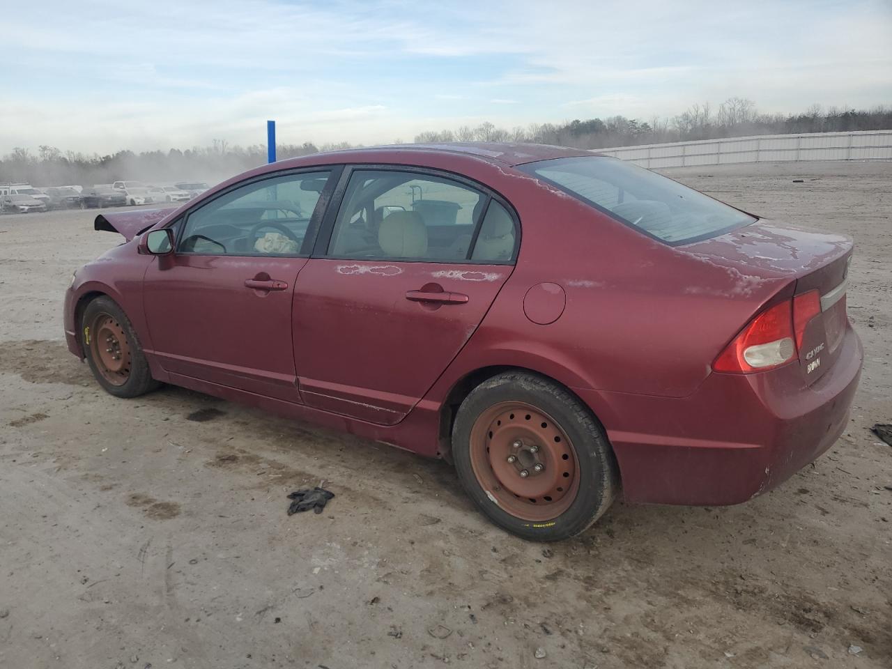 2010 Honda Civic VIN 2HGFA1F55AH538563 Copart auction photo, front end / minor dent/scratches damage thumbnail 2