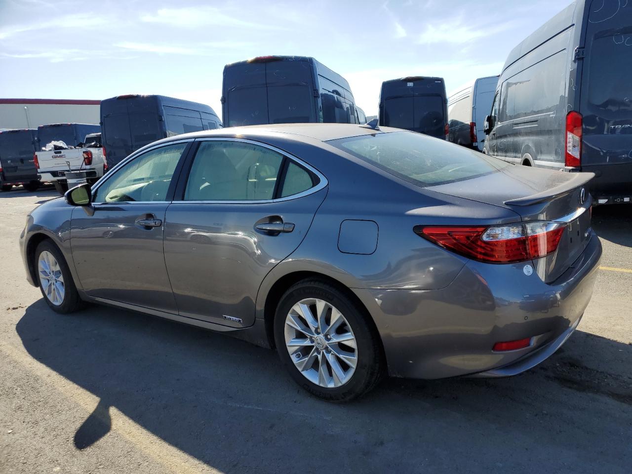2013 Lexus ES VIN JTHBW1GG9D2027805 Copart auction photo, water/flood damage thumbnail 2