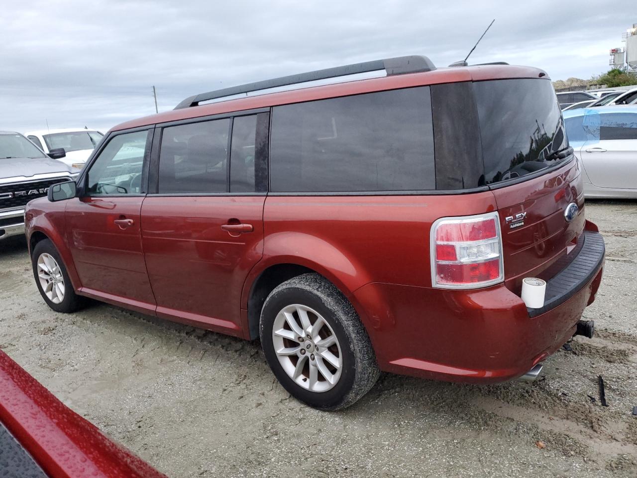 2014 Ford Flex VIN 2FMGK5B89EBD39480 Copart auction photo, water/flood damage thumbnail 2