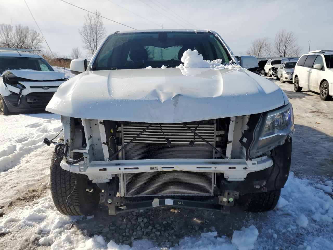 2015 Chevrolet Colorado VIN 1GCGSBE32F1204941 Copart auction photo, front end damage thumbnail 5
