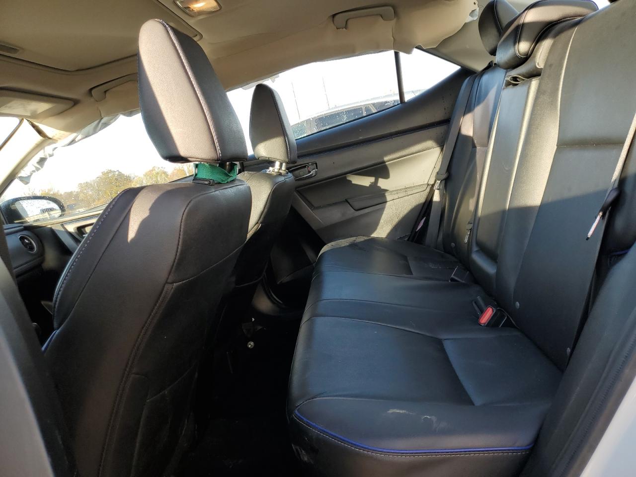 2017 Toyota Corolla VIN 5YFBURHE8HP596865 Copart auction photo, side / rear end damage thumbnail 10
